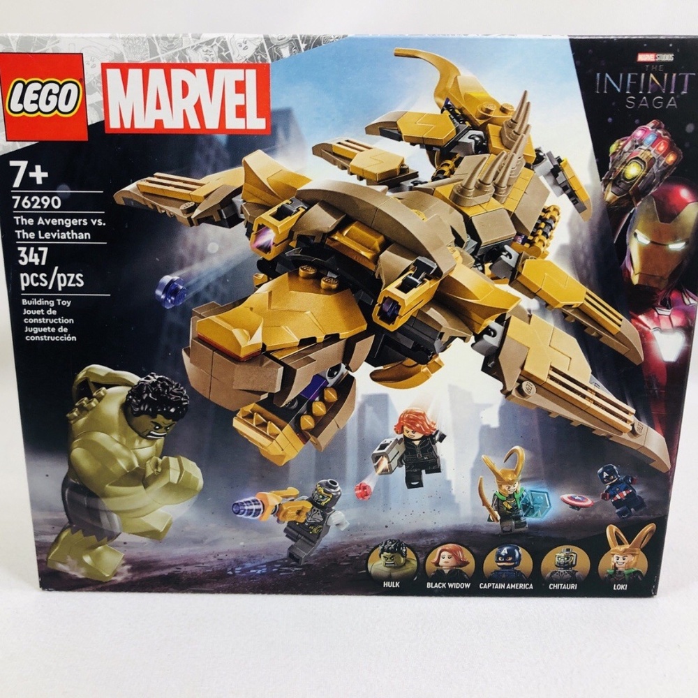 LEGO Marvel "The Avengers vs. The Leviathan" 76290 UNOPENED.